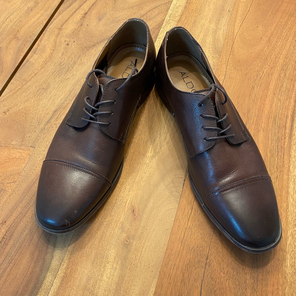Aldo brown dress shoes